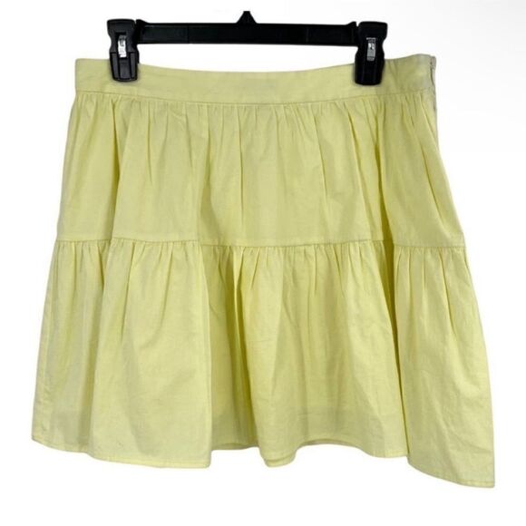 STAUD NWT Sea Mini Skirt in Sunray Size 2 - Picture 7 of 12